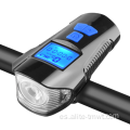 Luz frontal de bicicleta recargable USB brillante